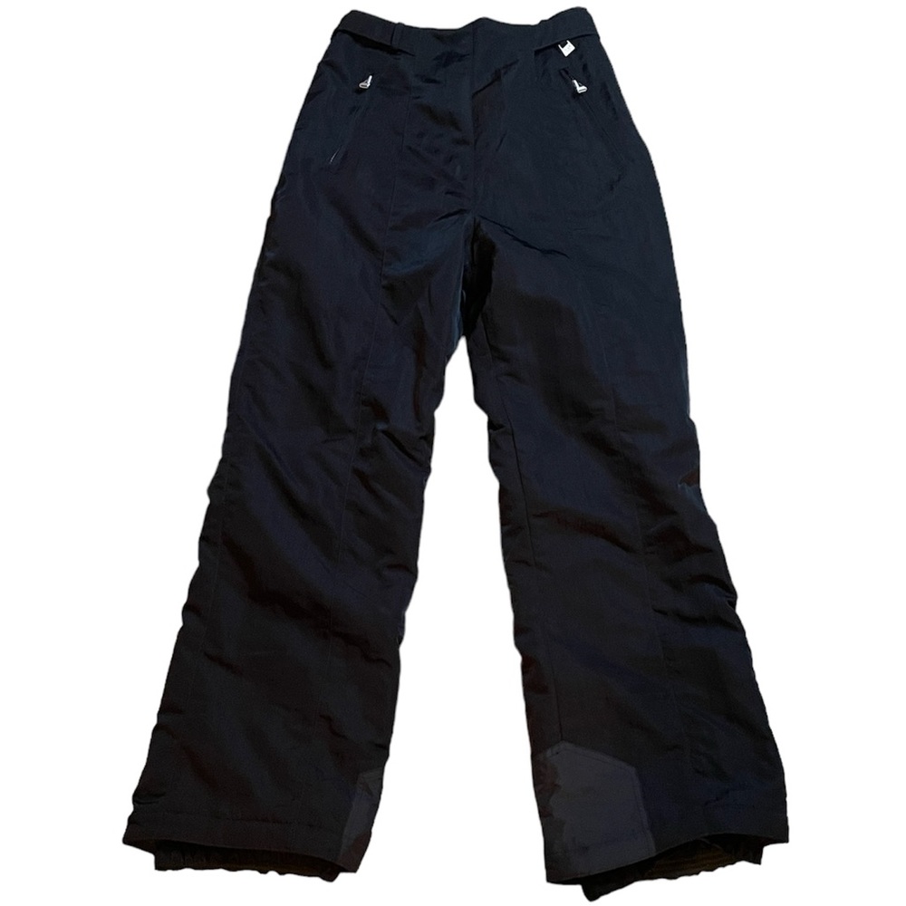 NILS SKIWEAR Ski Pants Woman’s 6 Black Warm Zipper‎ Detailing Skiing